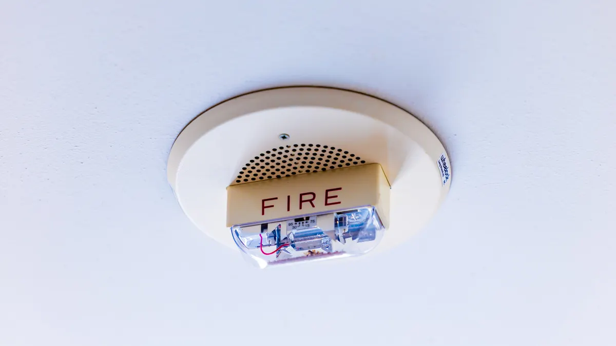 ceiling fire alarm detector